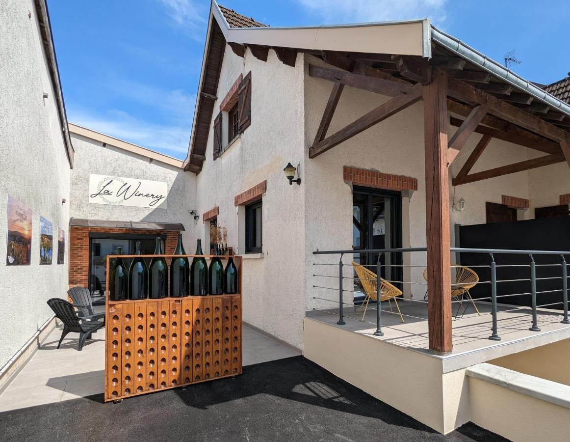 Gite La Winery Romery  ภายนอก รูปภาพ